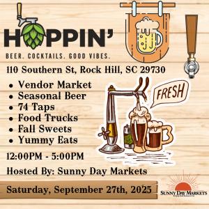 The Hoppin' Rock Hill Fall Market (Sept 27th)