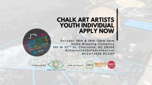 CCAF2025 - YOUTH INDIVIDUAL - Chalk Art Artists Application