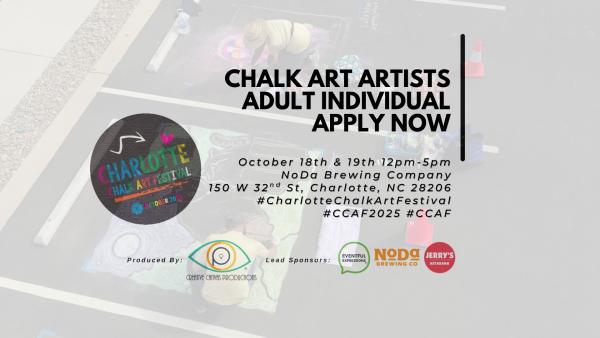 CCAF2025 - ADULT (18+) - Chalk Art Artists Application