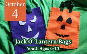YOUTH: Felt Jack o' lantern Bags cover picture