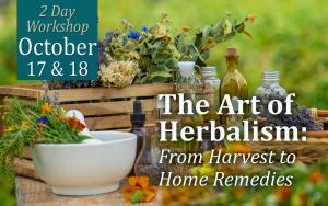 The Art of Herbalism: From  Harvest to Home Remedies cover picture