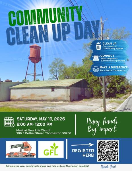 2026 Community Clean Up Day