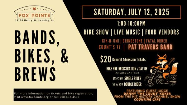 Bands, Bikes, & Brews