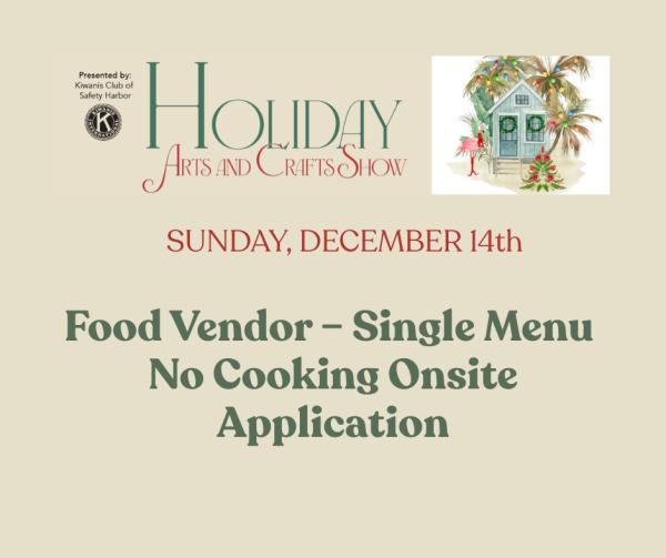 Single Food Vendors (No Cooking) Single Food Vendors (No Cooking)