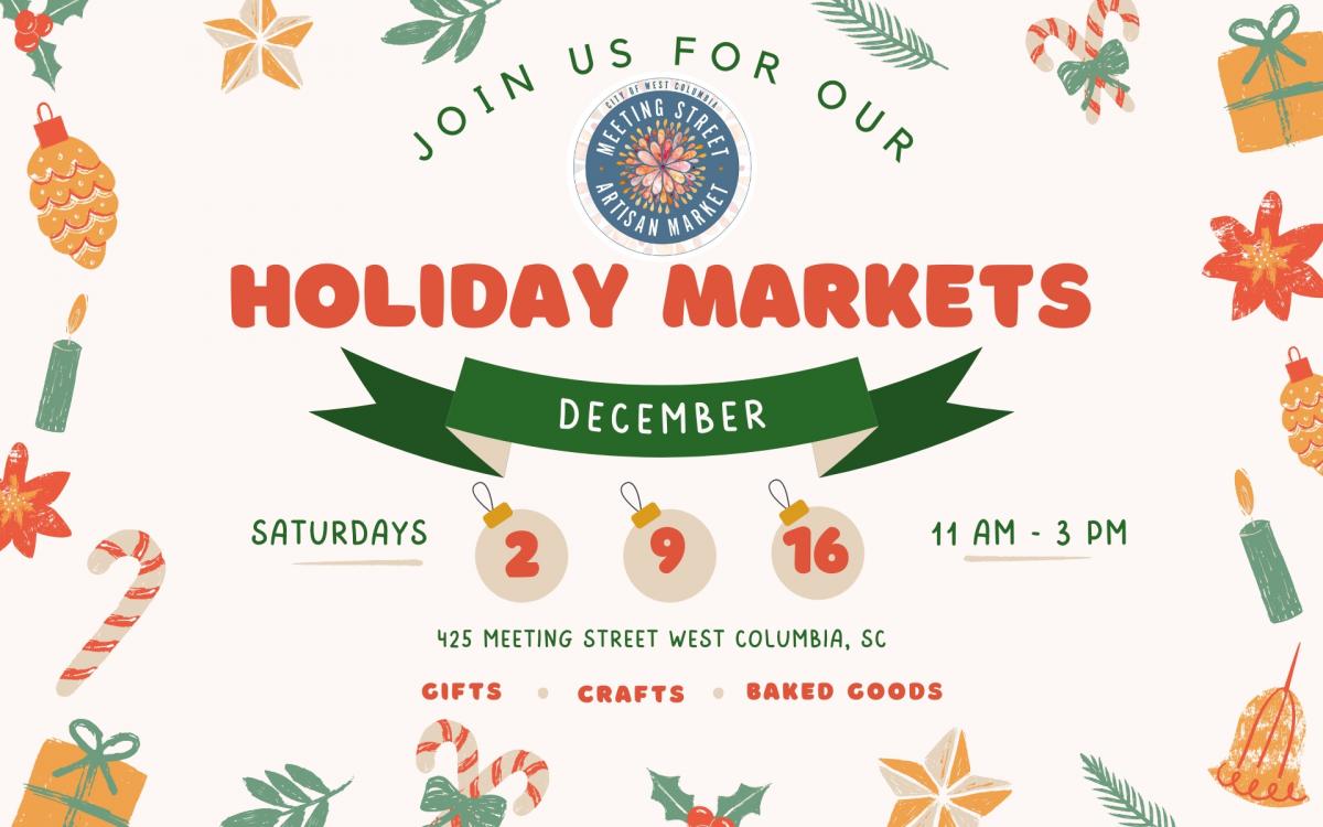 Meeting Street Artisan Market - Holiday Market cover image