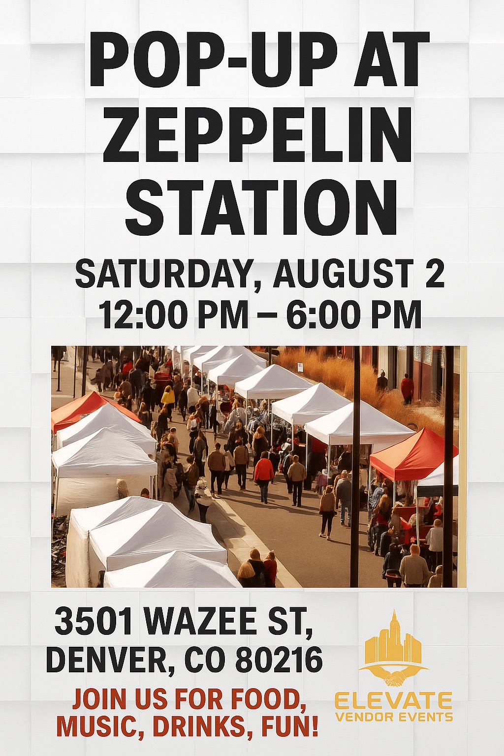 Pop-Up at Zeppelin Station cover picture