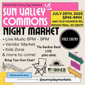 Sun Valley Social Night Market & Concert (July 25th)