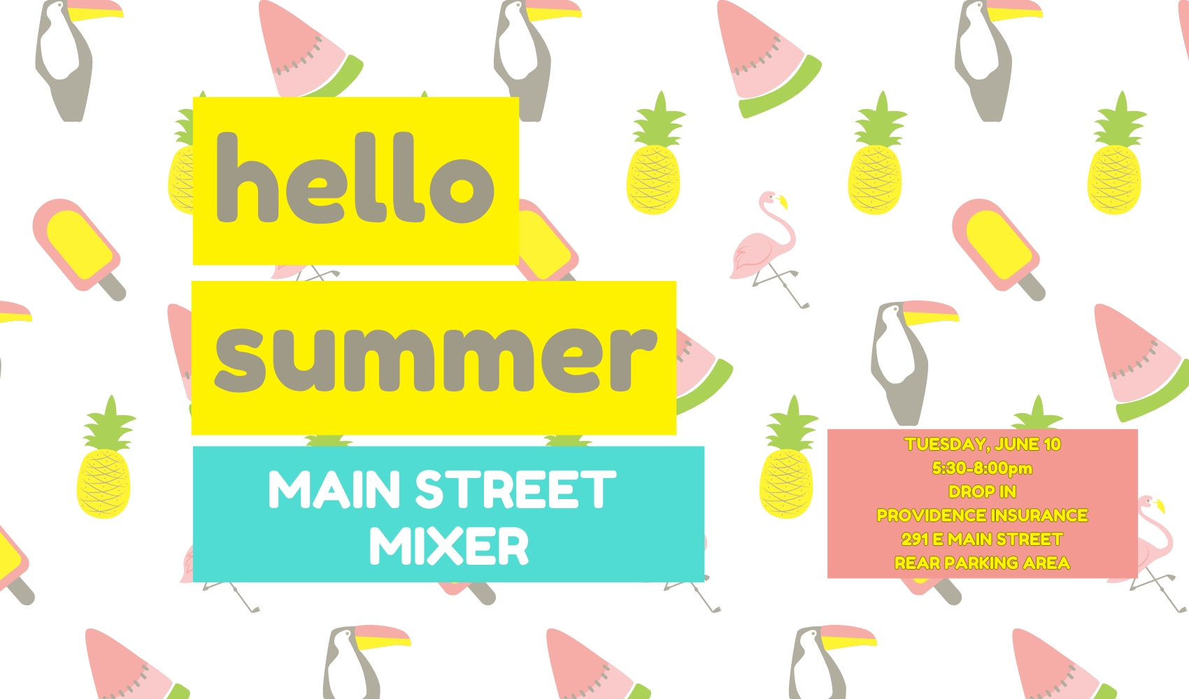 Main Street Summer Mixer cover picture