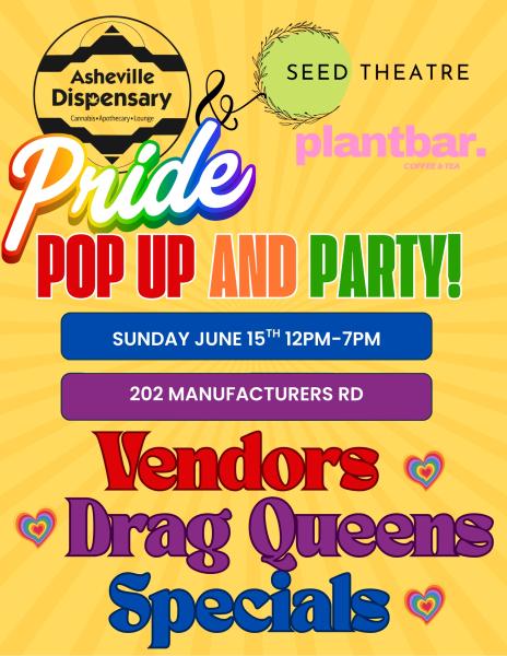 Asheville Dispensary Pride Pop Up