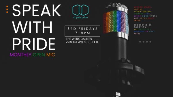 Speak with Pride Monthly Open Mic -June