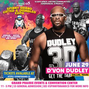 D'Von Dudley VIP Fast Pass + GA Entry cover picture