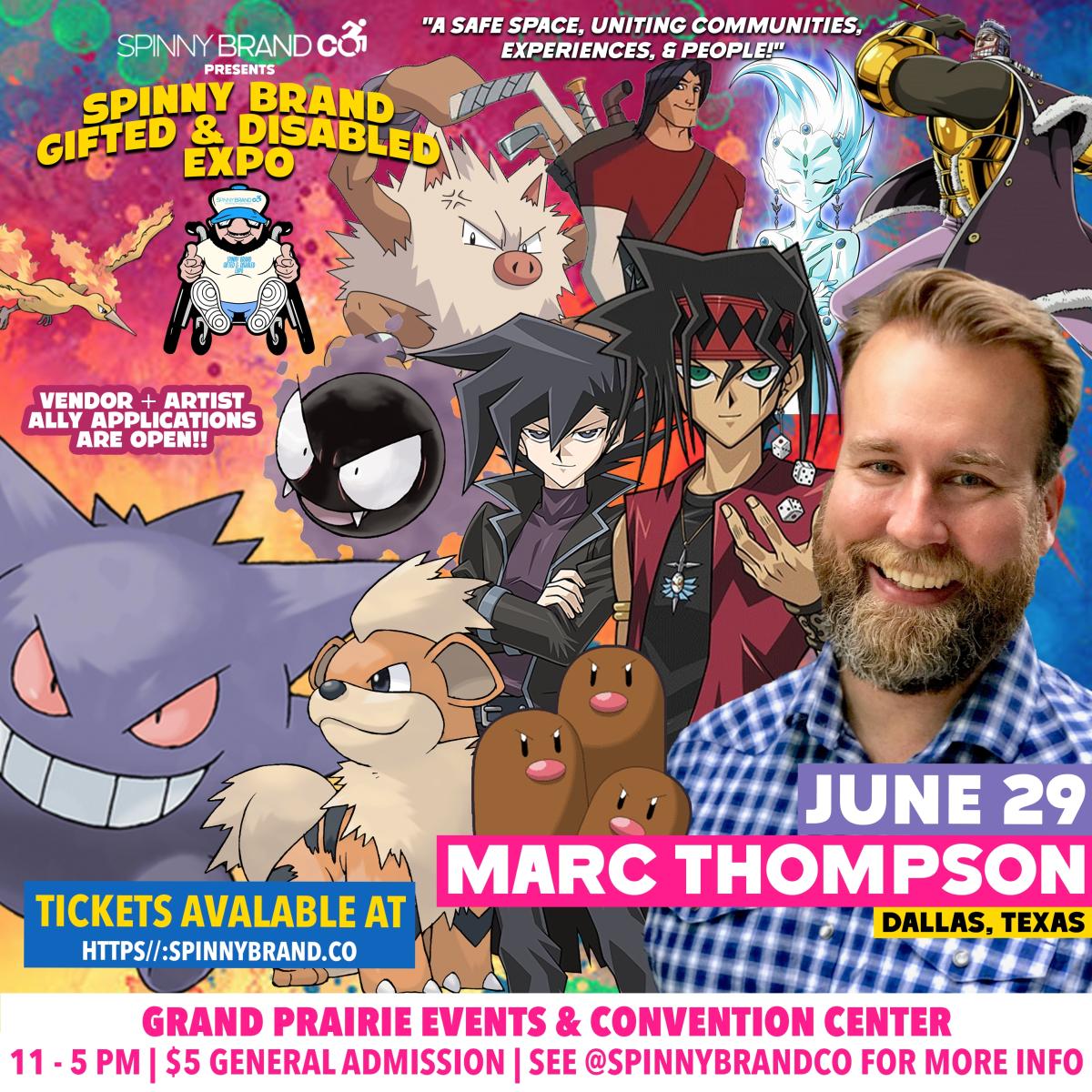 Marc Thompson VIP Fast Pass + GA Entry cover picture