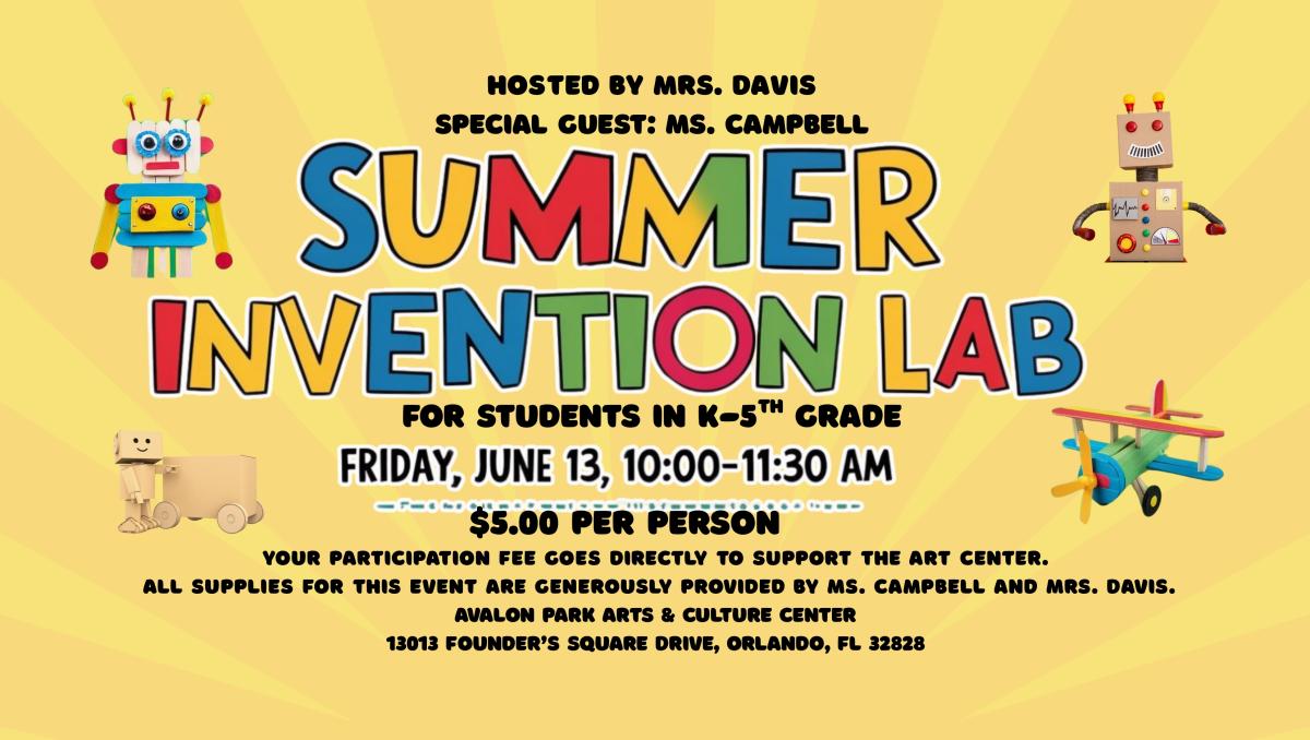 Summer Invention Lab cover picture