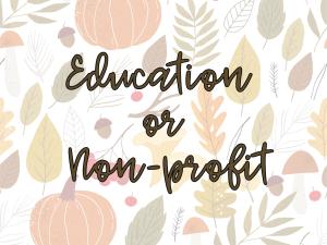 Autumn Fest Education/Non-profit (301 or 501 status) Vendor Application