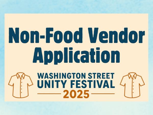 Non-Food Vendors - 10 X 10 OR 10 X 20 Space