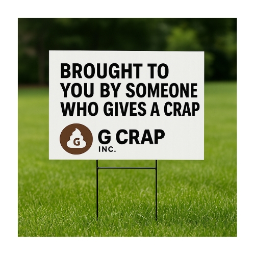 Porta-Potty Funny Signs