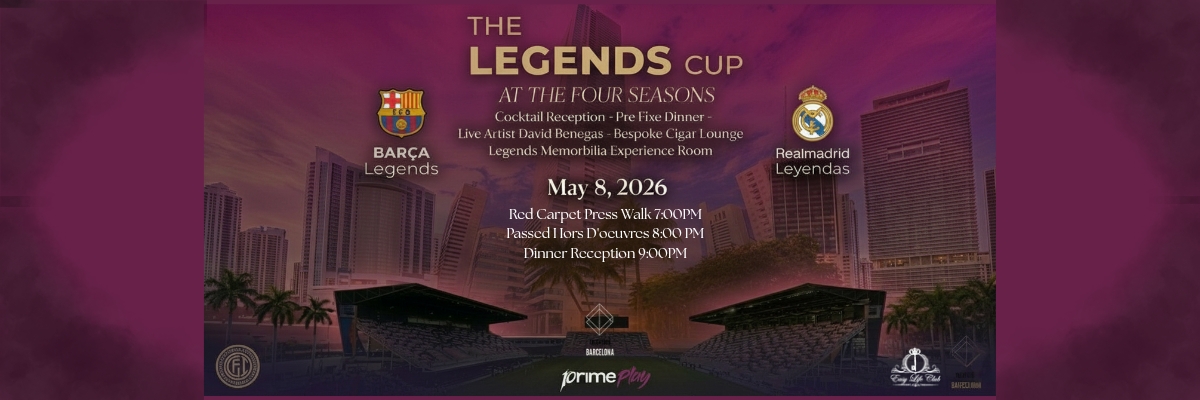 Legends Dinner Reception at Four Seasons Ft Lauderdale
