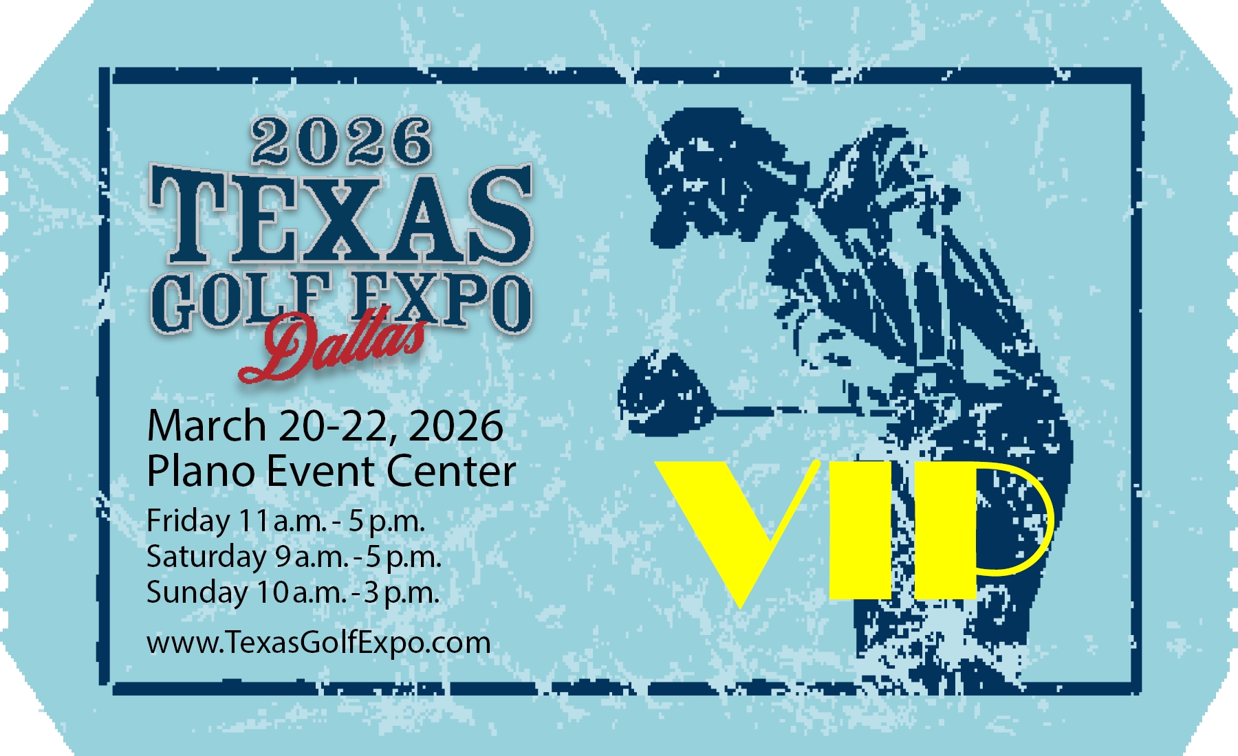 VIP Ticket for TX Golf Expo in Dallas cover picture