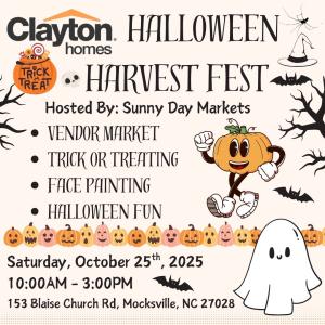 Clayton Homes Halloween Harvest (Oct 25th)