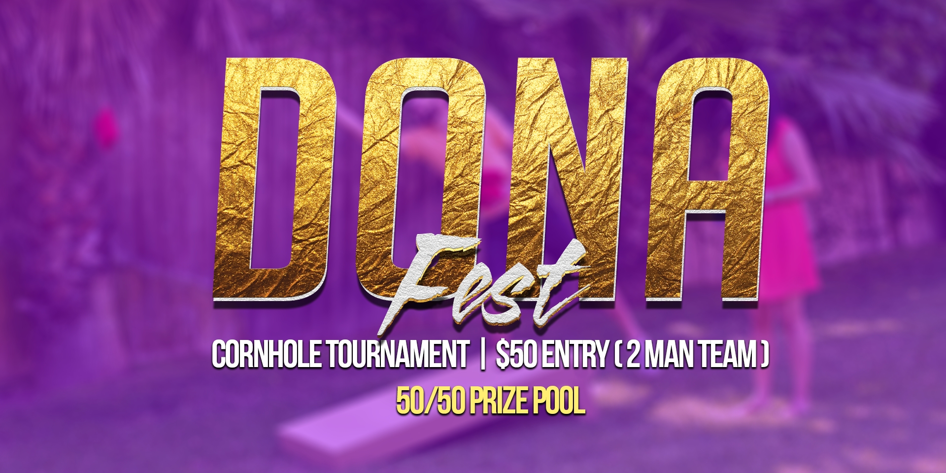 Cornhole Tournament (2 Man team Registration) cover picture