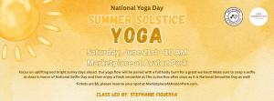 Summer Solstice Yoga cover picture