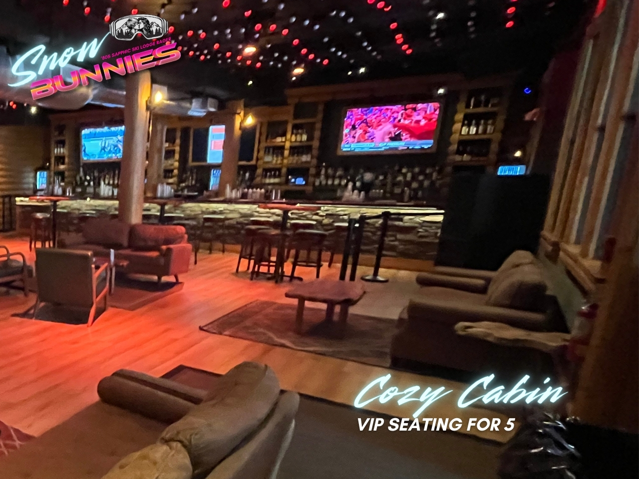 VIP Seating for 5 - Cozy Cabin cover picture