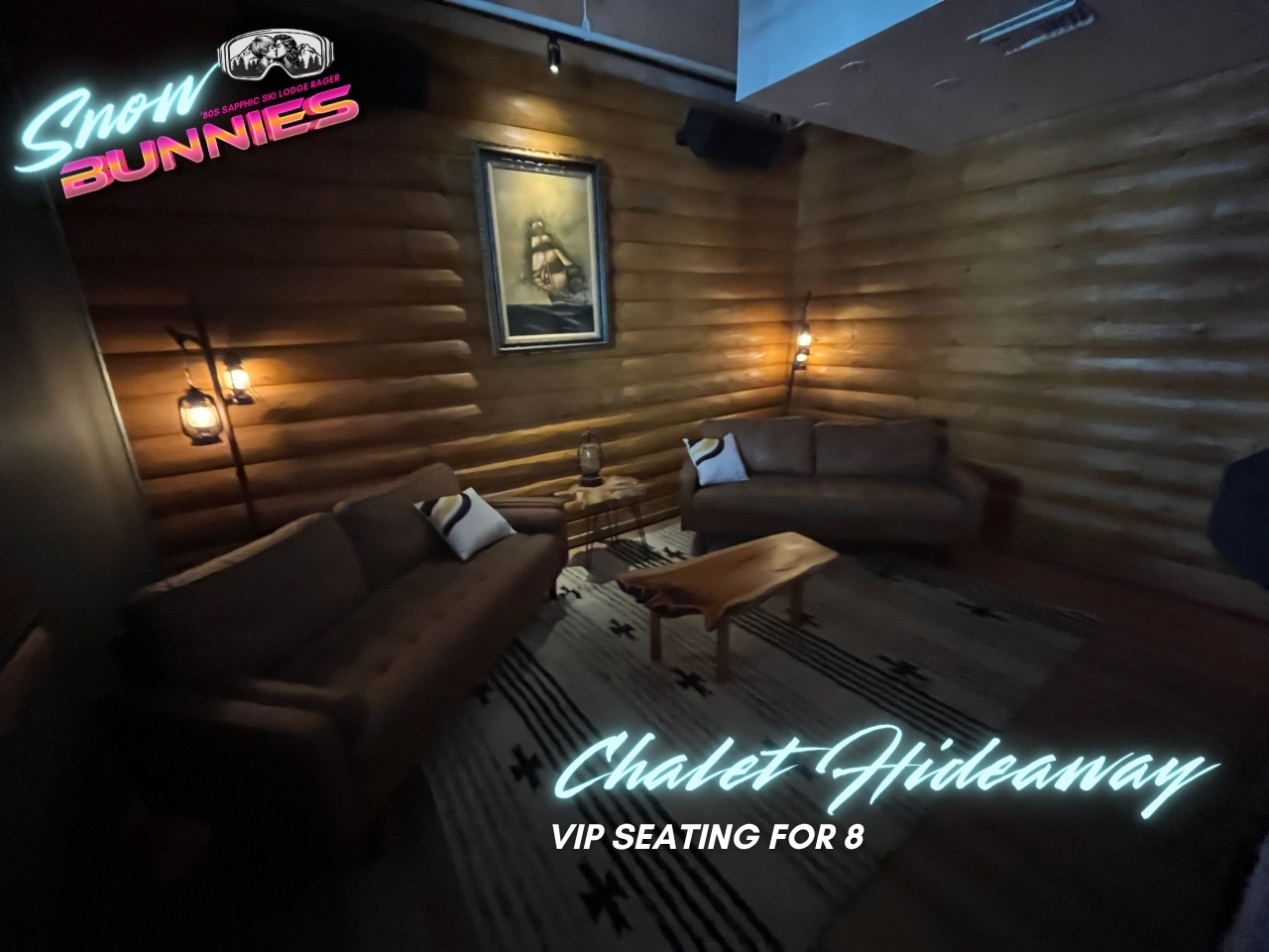 VIP Seating for 8 - Chalet Hideway cover picture