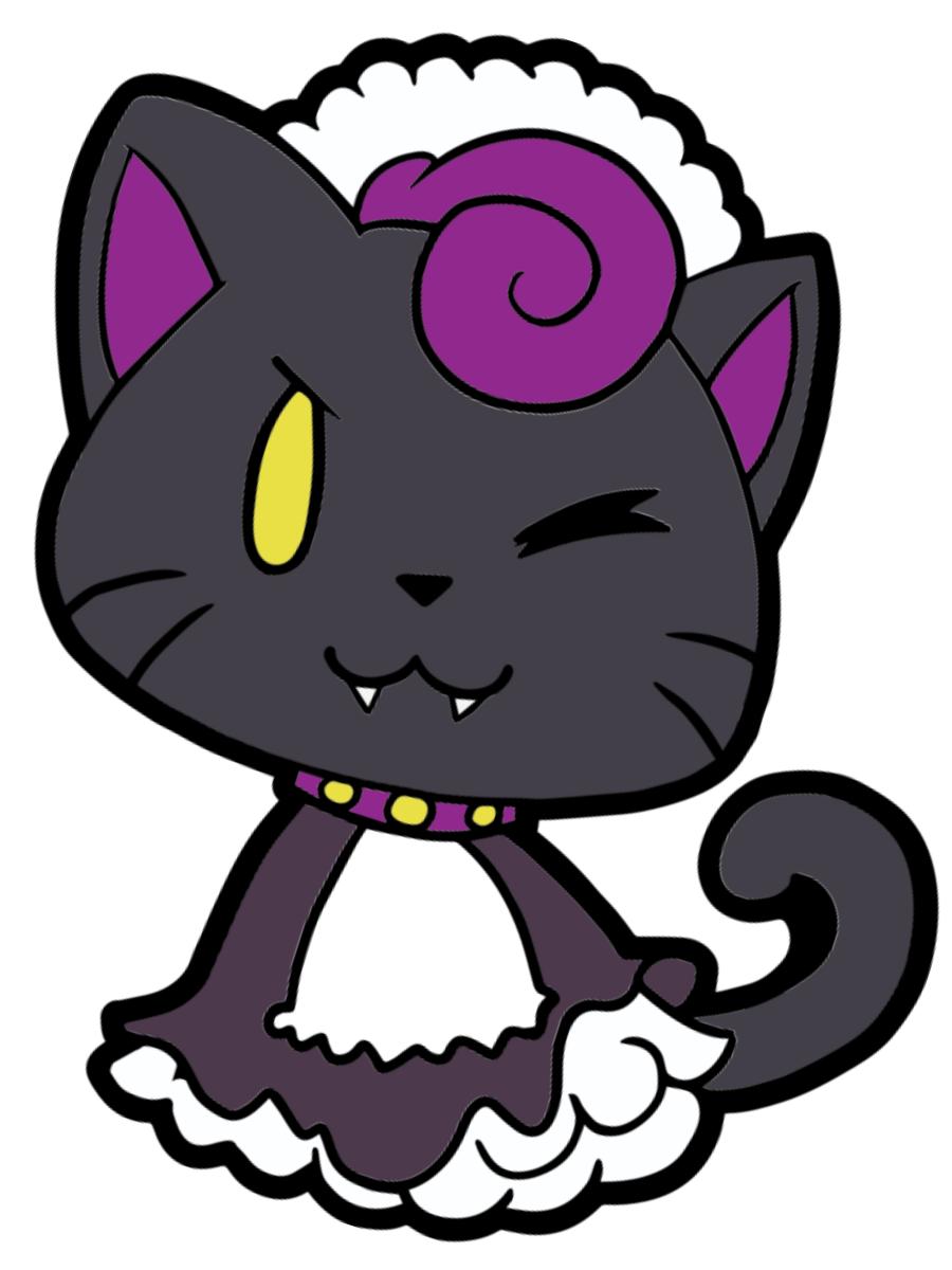 Exclusive Maid Café Pin - Dark Neko cover picture