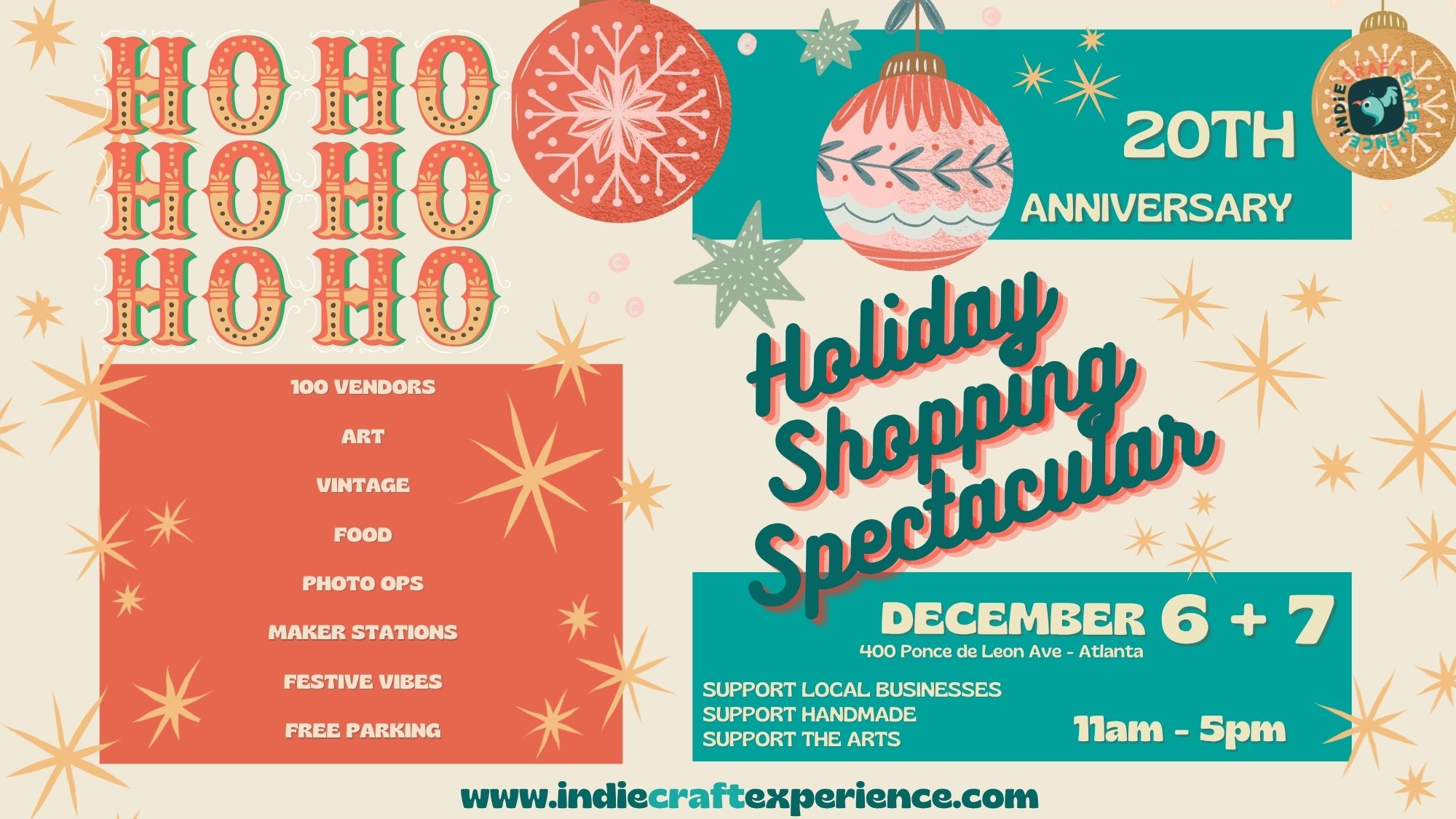 Indie Craft Holiday Shopping Spectacular 2025 cover picture