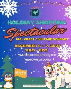 Indie Craft Holiday Shopping Spectacular  2025 Application (Artist & Vintage Sellers)
