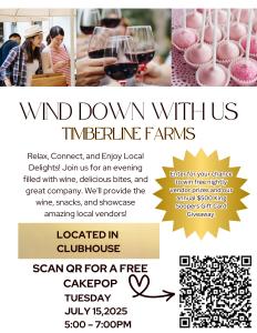 Wine Down at Timberline Farms cover picture