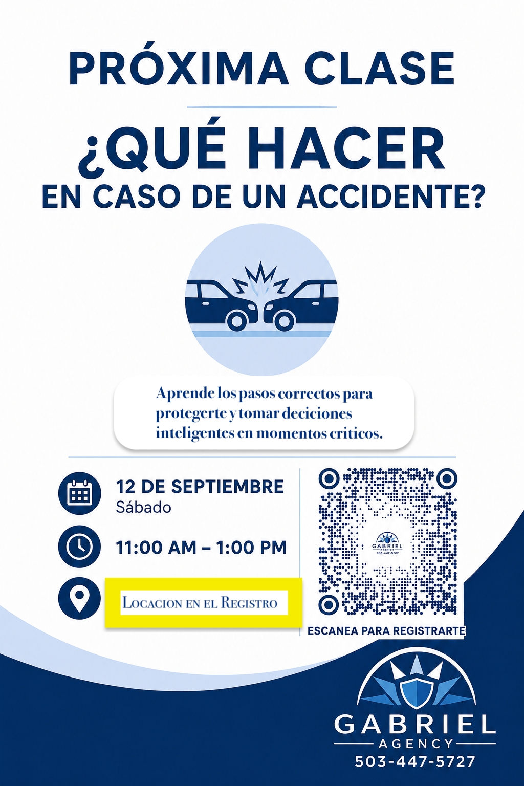 Que Hacer En El Evento de Un Accidente