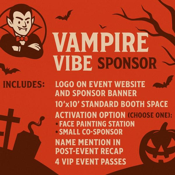 "Vampire Vibe" Sponsor
