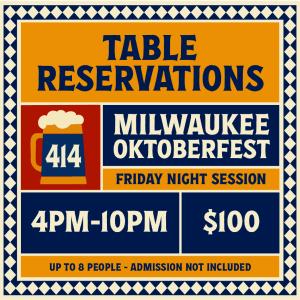 FRIDAY SESSION - 4PM - 10PM - TABLE RESERVATION AURORA PAVILLION cover picture