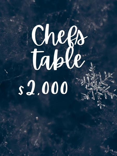 Chef's Table Chef's Table