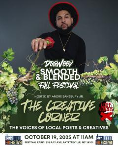 The Voices of Local Poets & Creatives Hosted By: Andre Sansbury Jr.