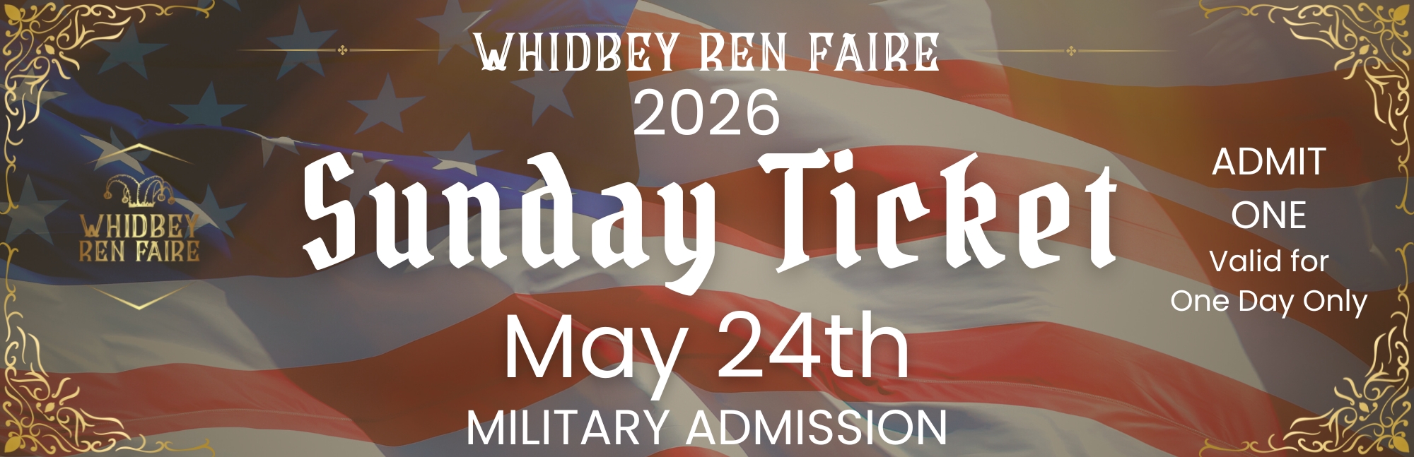 Sun, May 24th - Military Admission (Veterans, Active Duty, and Reserves) cover picture