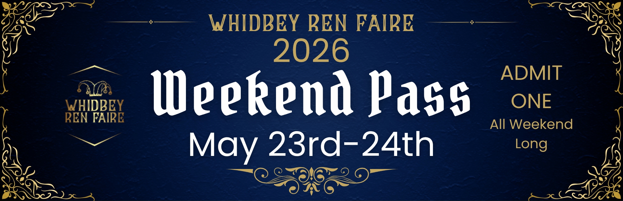 Sat & Sun, May 23-24, Weekend Pass cover picture