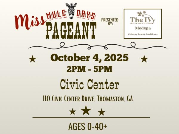 2025 Miss Mule Days Pageant 2025 Miss Mule Days Pageant