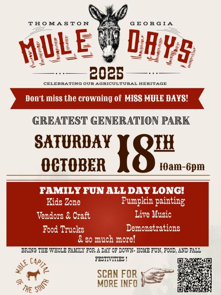 Mule Days FOOD Vendor Application Mule Days FOOD Vendor Application