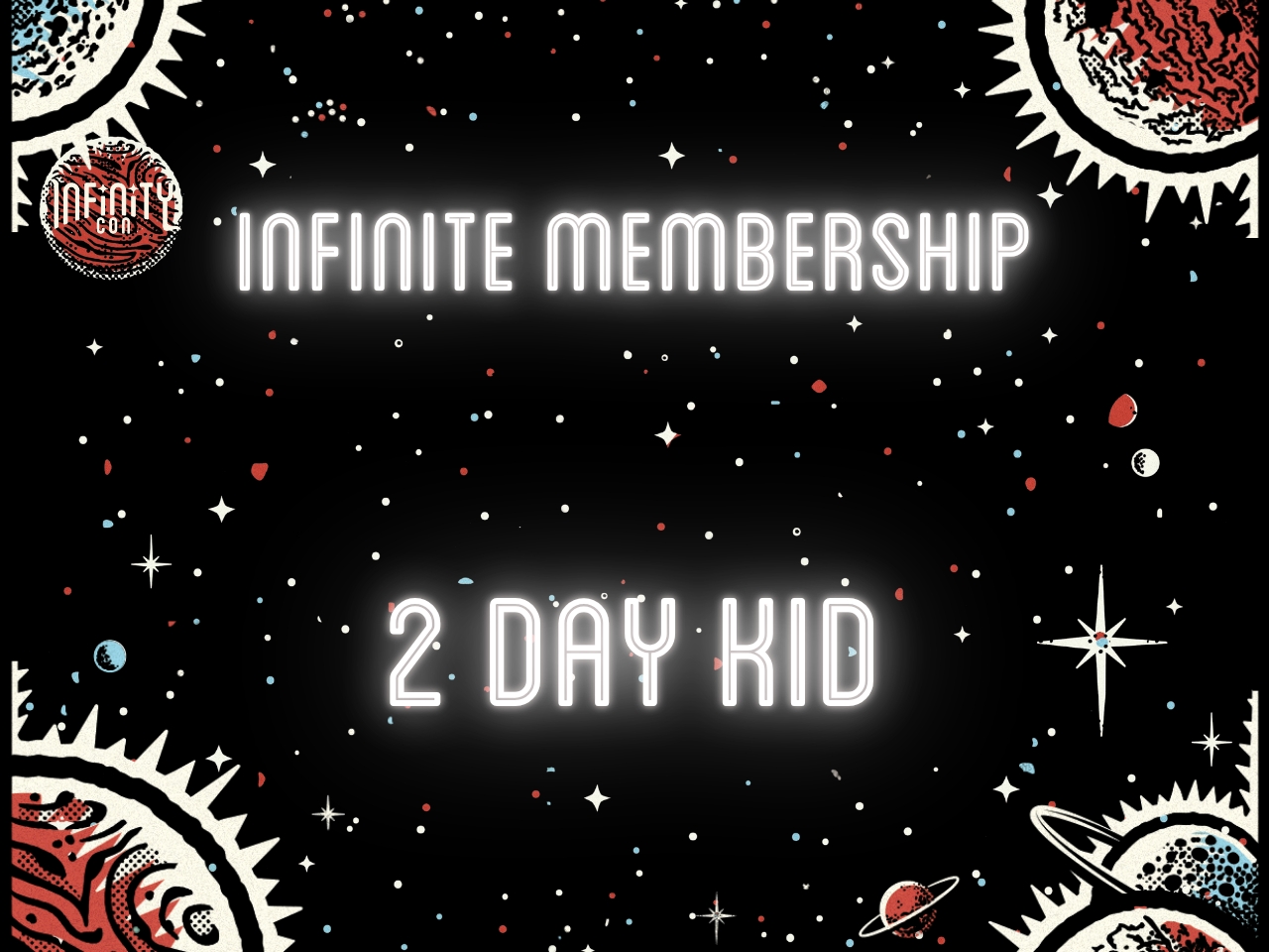 KID 2 DAY INFINITE MEMBERSHIP AGES 6-12 cover picture