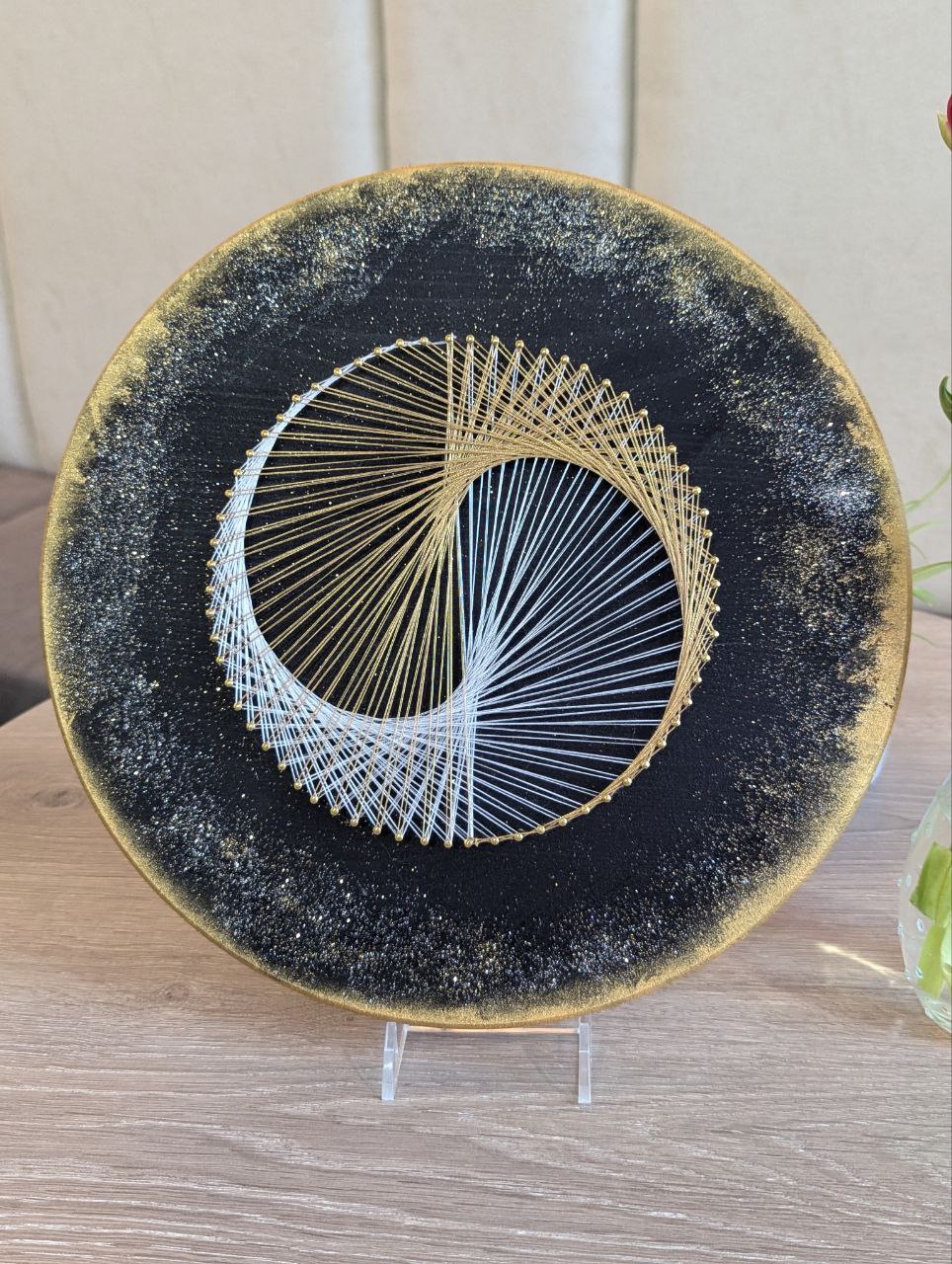 Yin Yang Mandala String Art Workshop August 9th cover picture