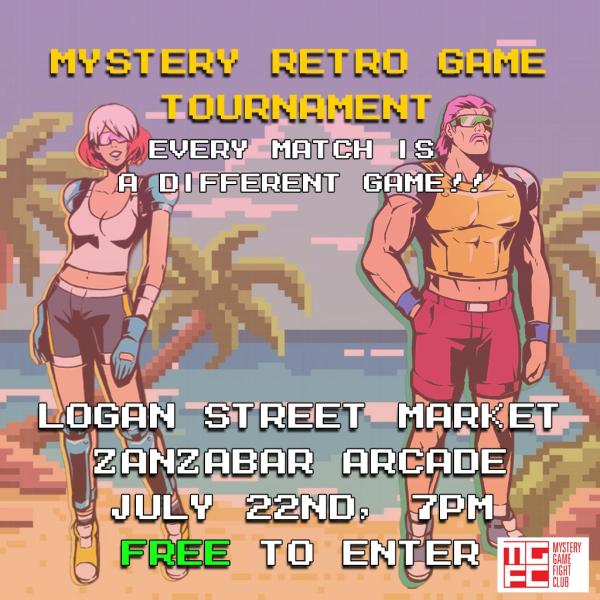 Mystery Game Fight Club- Retro Game Tournament