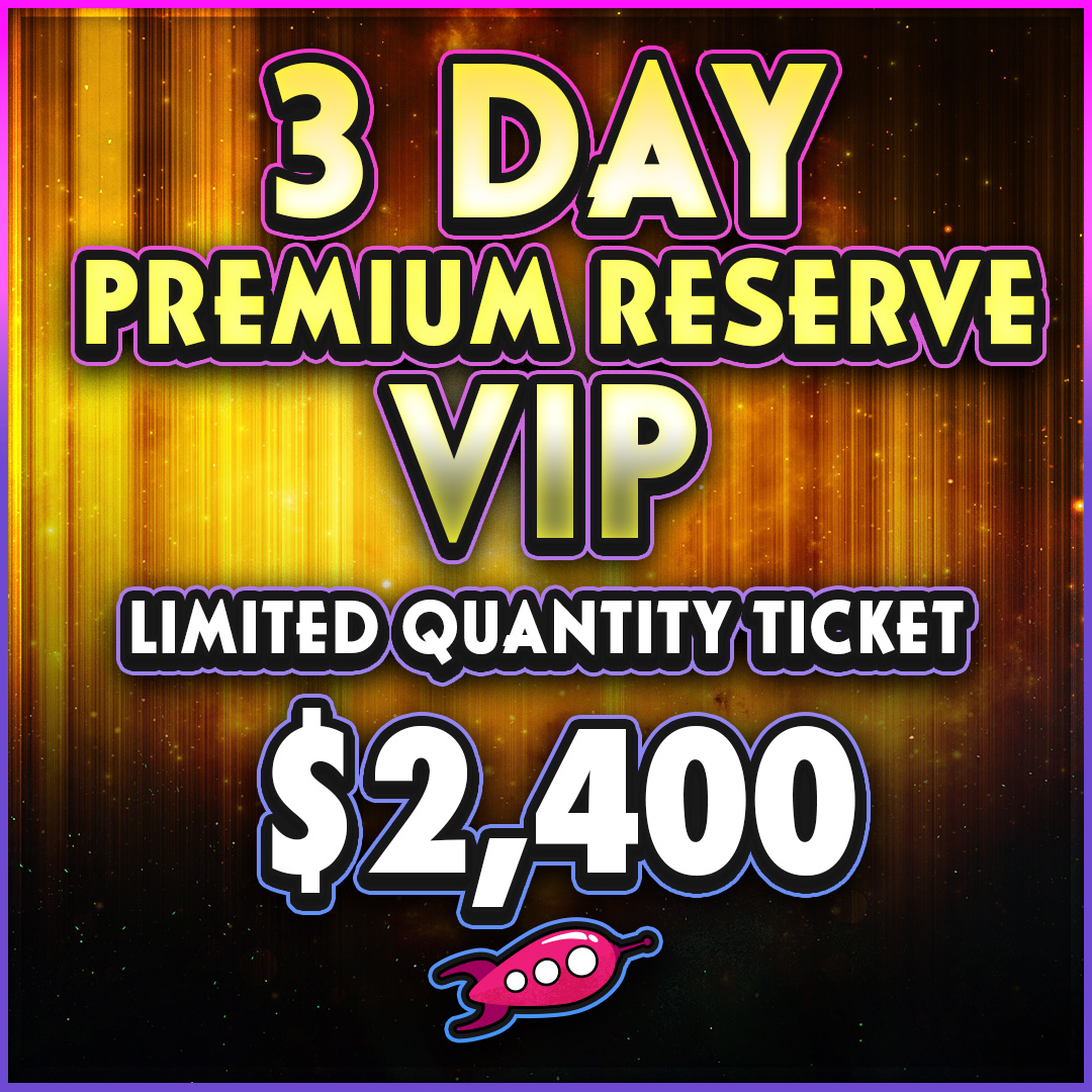 GalaxyCon New Orleans 3 Day PREMIUM RESERVE VIP Full Weekend Pass cover picture