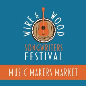 Music Makers Market within Wire & Wood Songwriters Festival