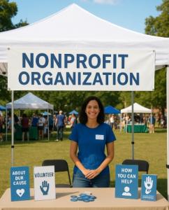 Non-Profit Organization  Activity Booth