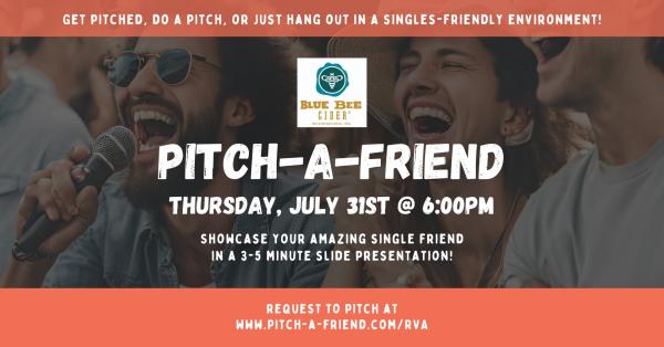 Pitch-a-Friend RVA Blue Bee