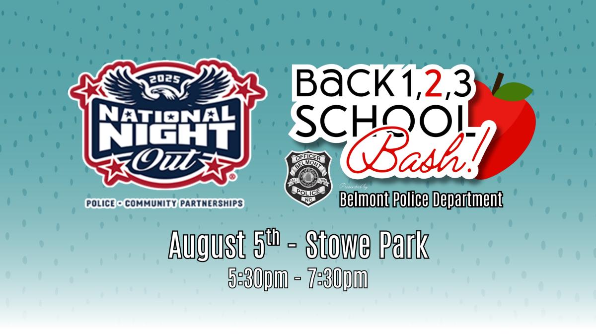 National Night Out / Back 2 School Bash!