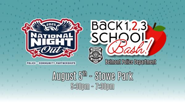National Night Out / Back 2 School Bash!