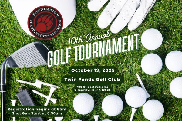 10th Annual Foundation for Boyertown Education Golf Outing
